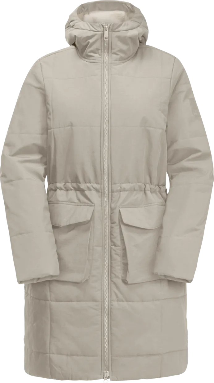 Jack Wolfskin Women&#x27;s White Frost Parka Dusty Grey | Buy Jack Wolfskin Women&#x27;s White Frost Parka Dusty Grey here | Outnorth