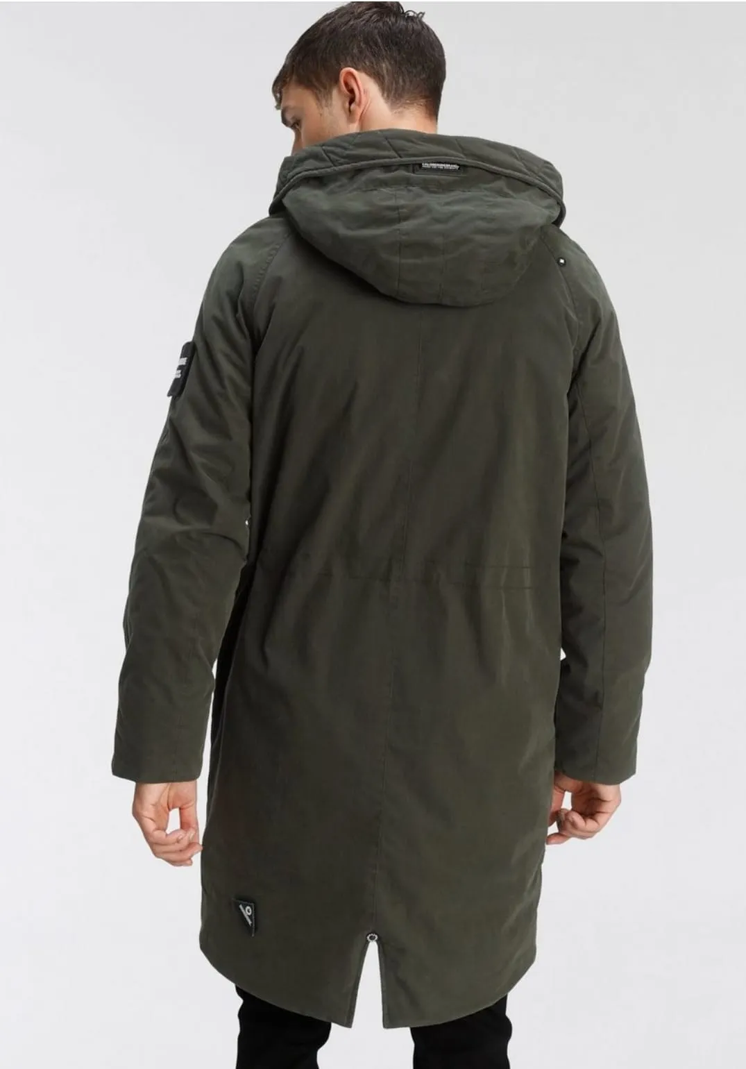 KHUJO PARKA HAAK Olivgrün