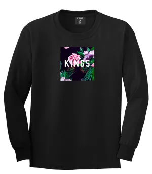 KINGS Floral Box Long Sleeve T-Shirt