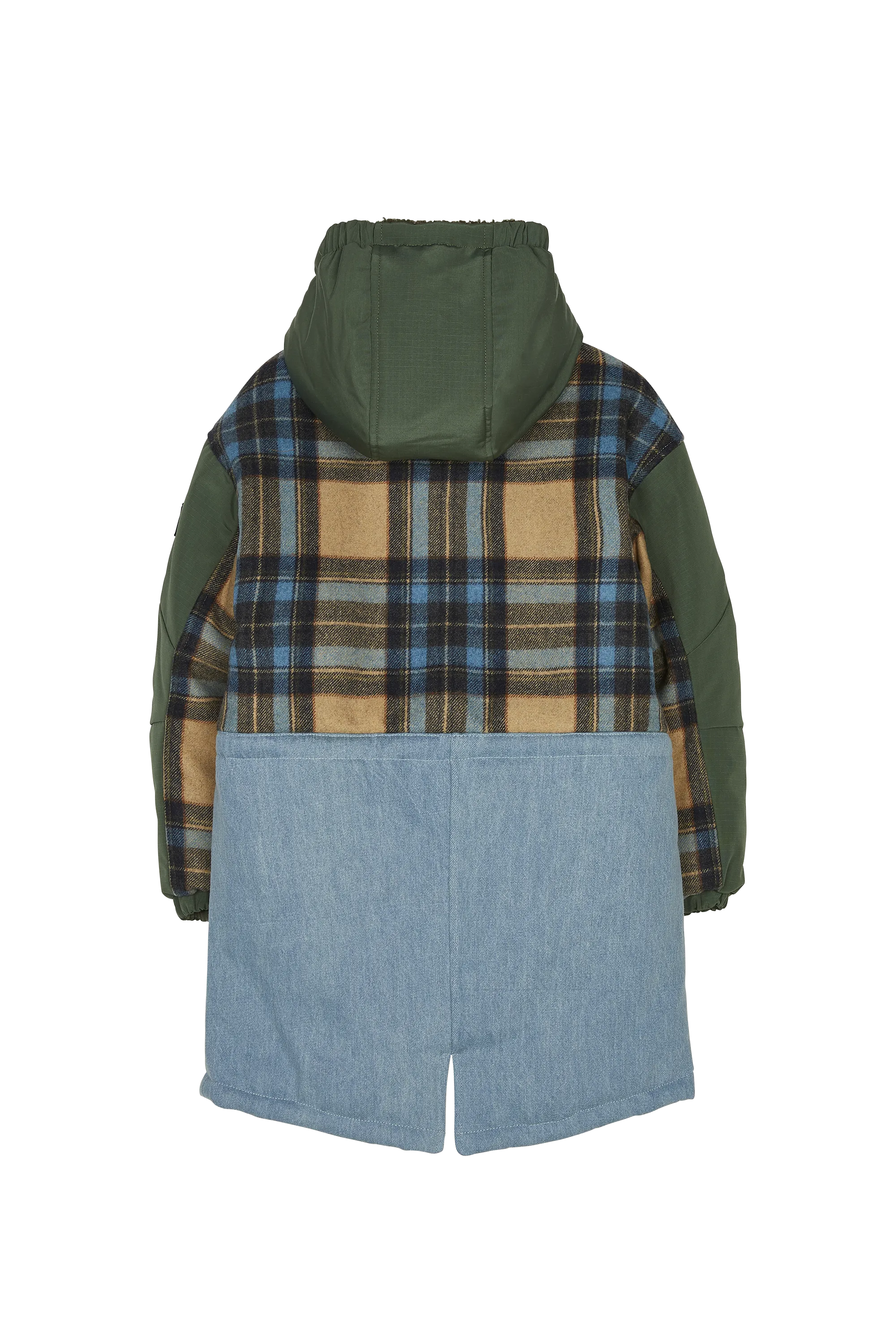 LAW Blue Denim - Reversible Hooded Parka