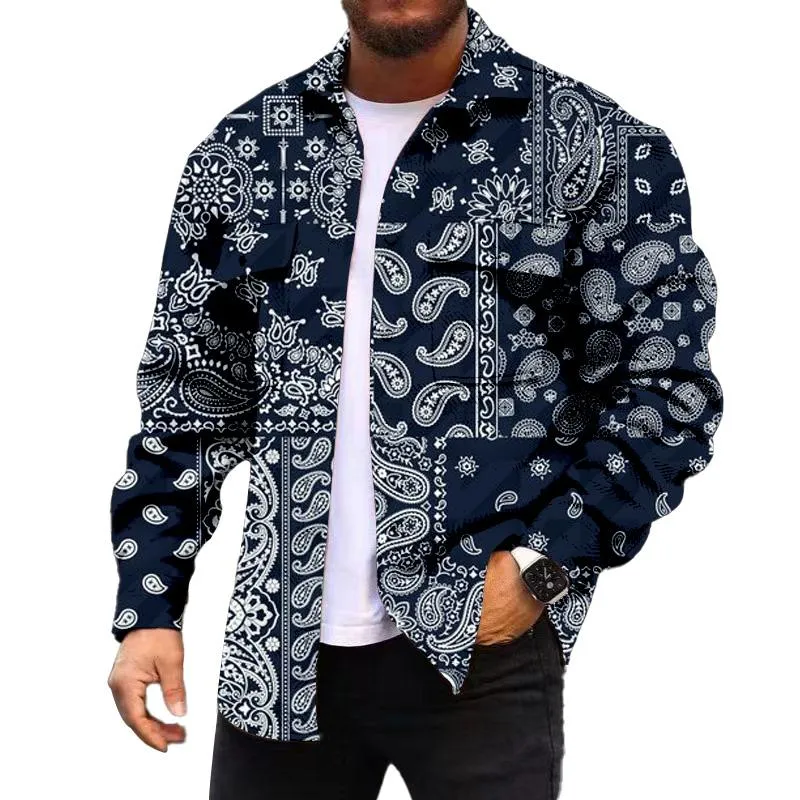 MEN'S FASHIONABLE CASUAL CORDUROY JACKET 24595617YM