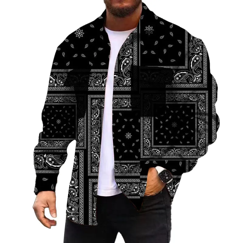 MEN'S FASHIONABLE CASUAL CORDUROY JACKET 24595617YM