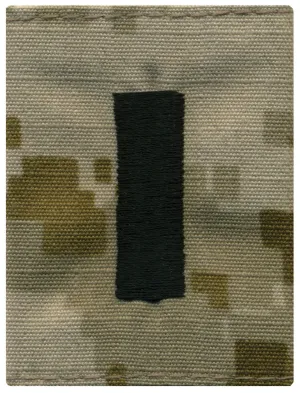 Navy Parka Tab Device: Desert Digital Embroidered LTJG Lieutenant Junior Grade