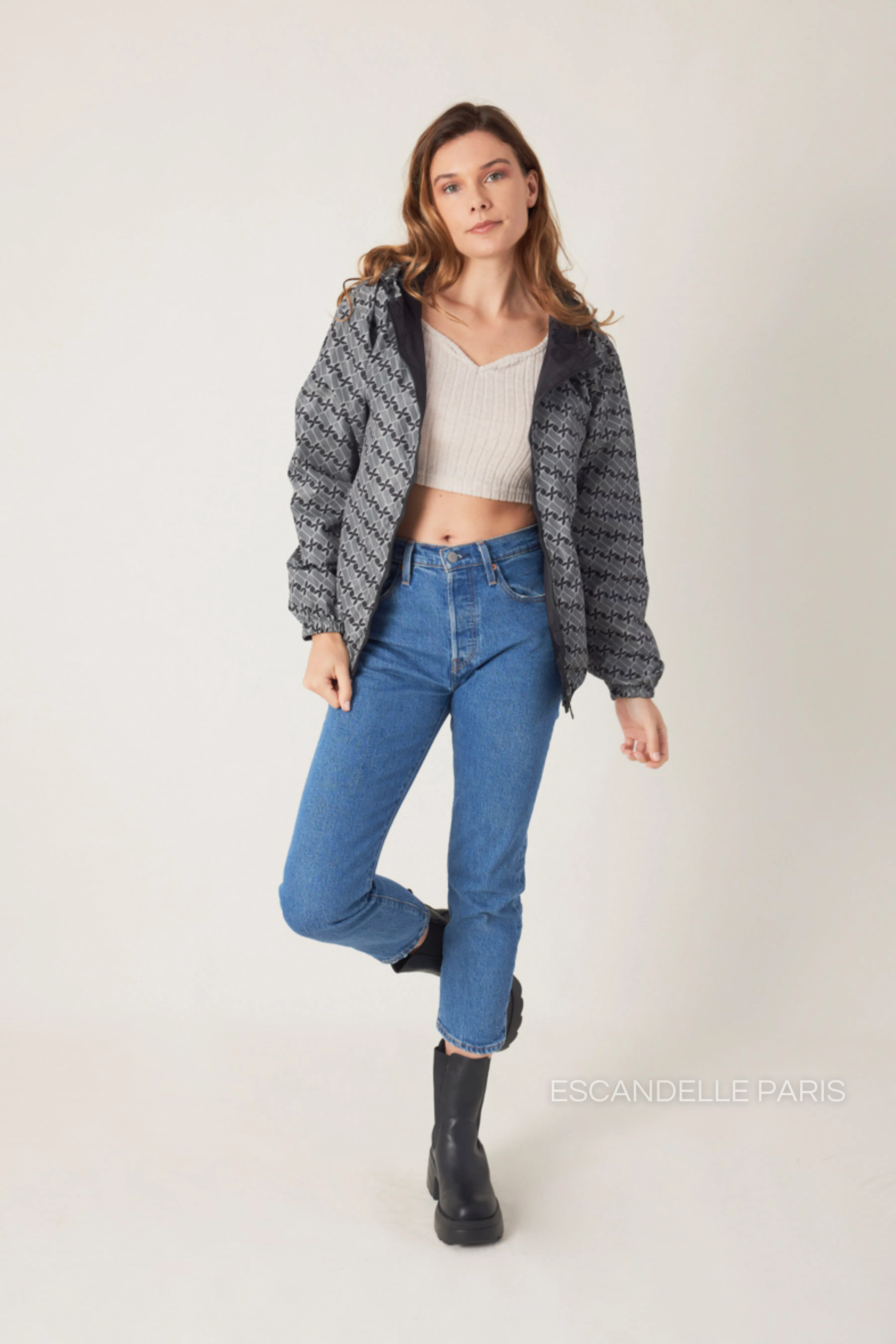 Parka réversible à imprimés