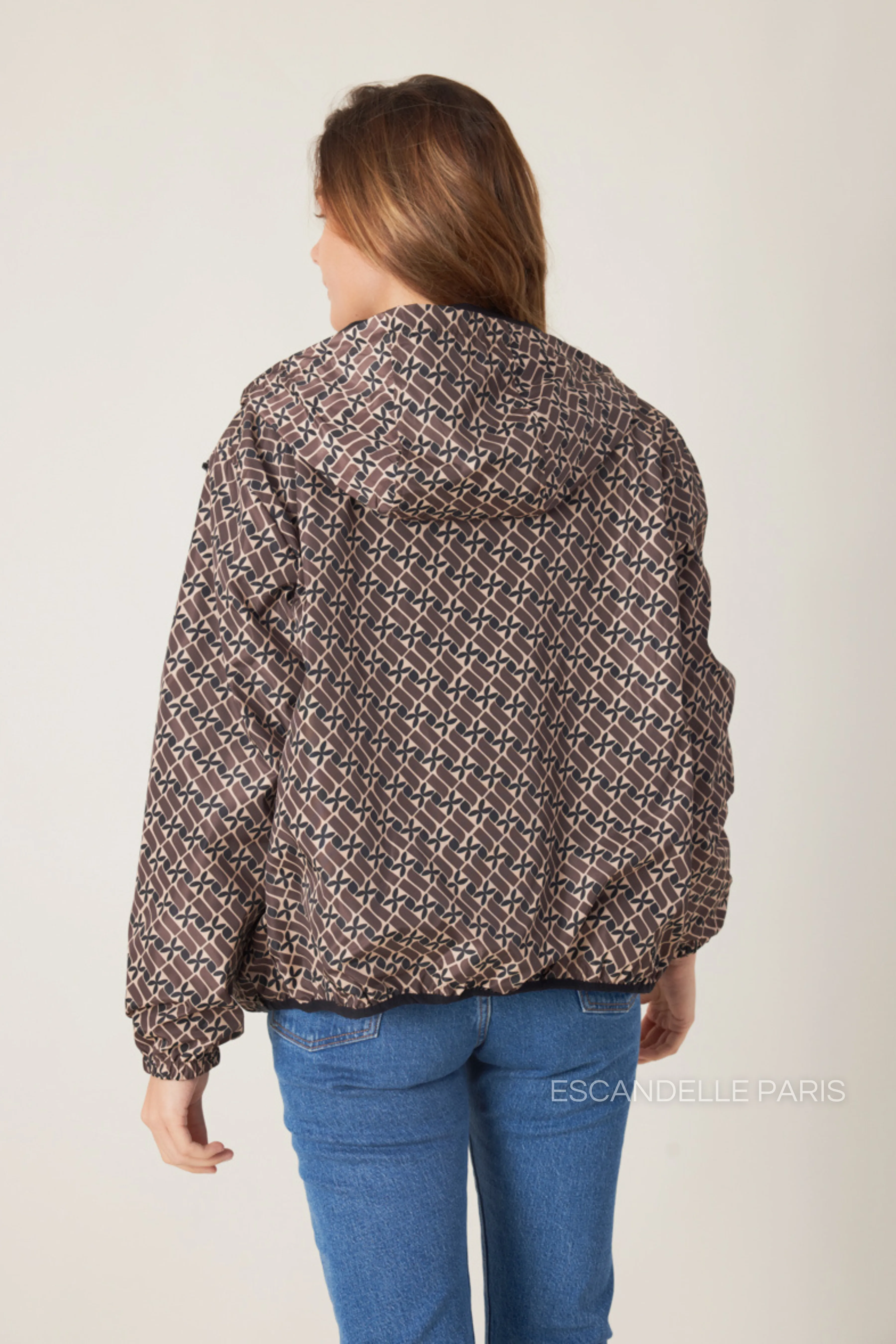 Parka réversible à imprimés