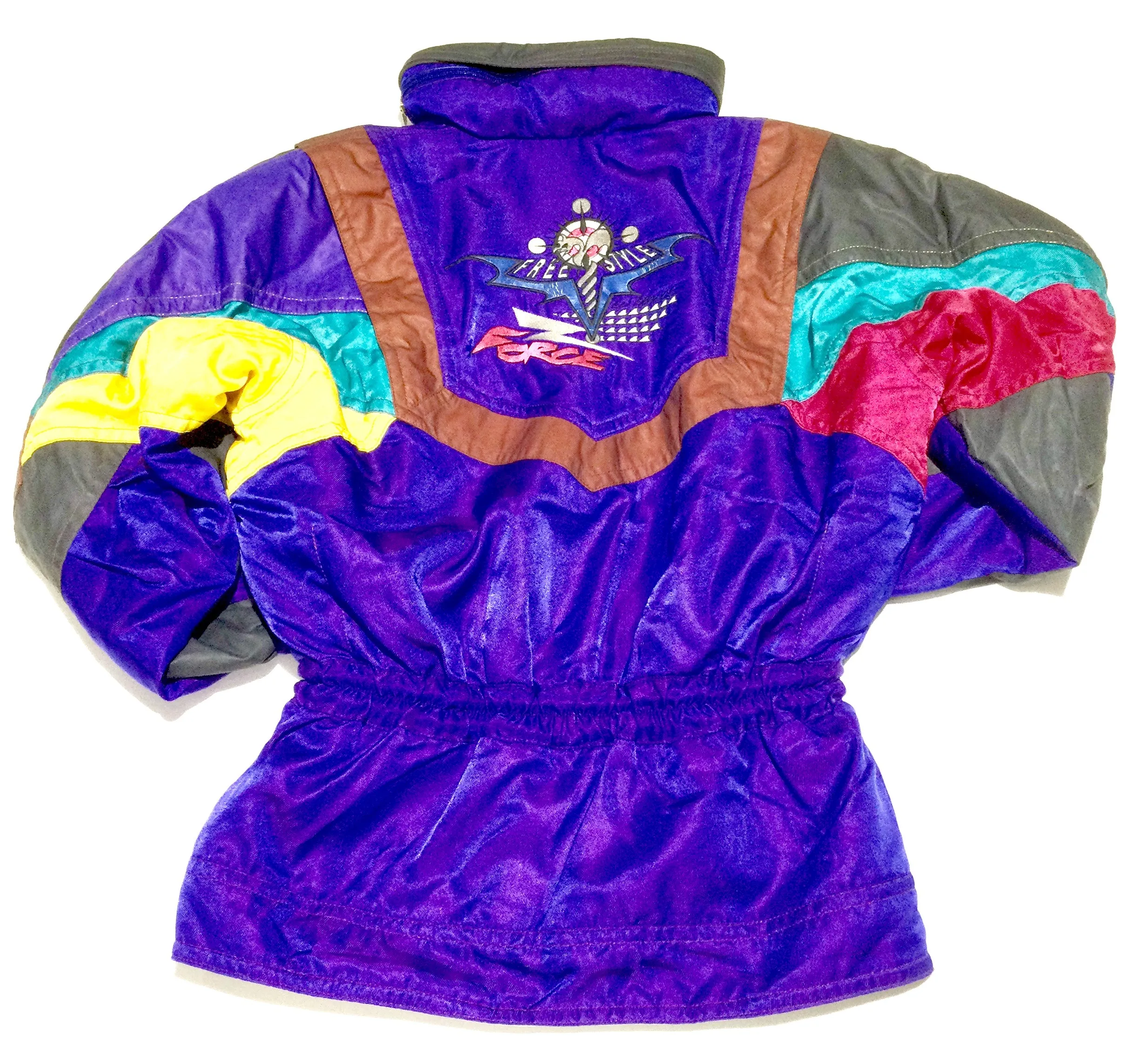 Purple Multi Color Block Parka by Salomon