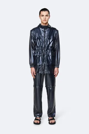 Rains - UltraLight Zip Off Parka - Shadow Black