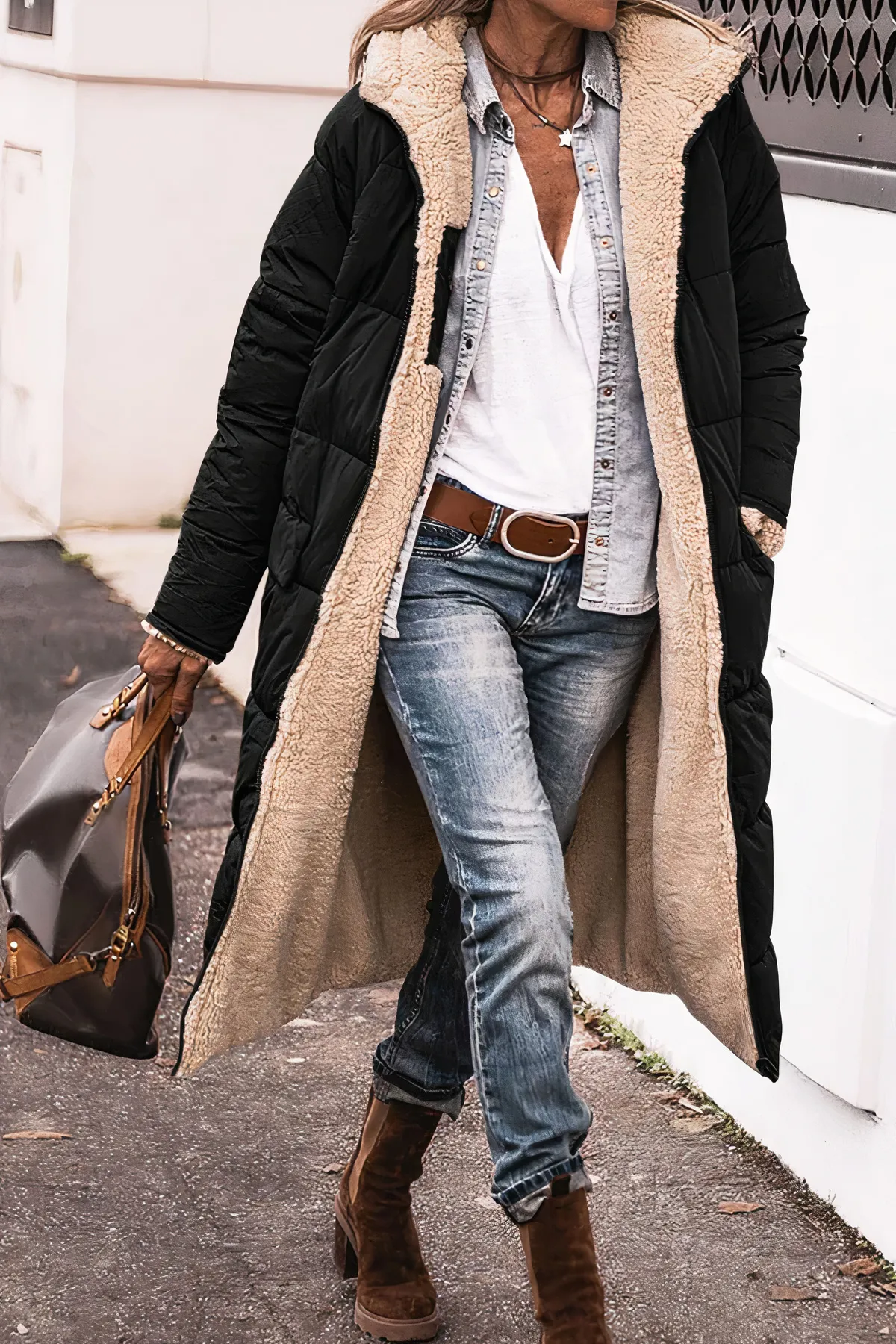 Rie - Tweezijdige parka voor dames