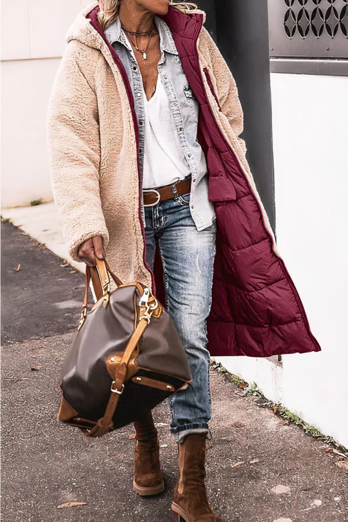 Rie - Tweezijdige parka voor dames