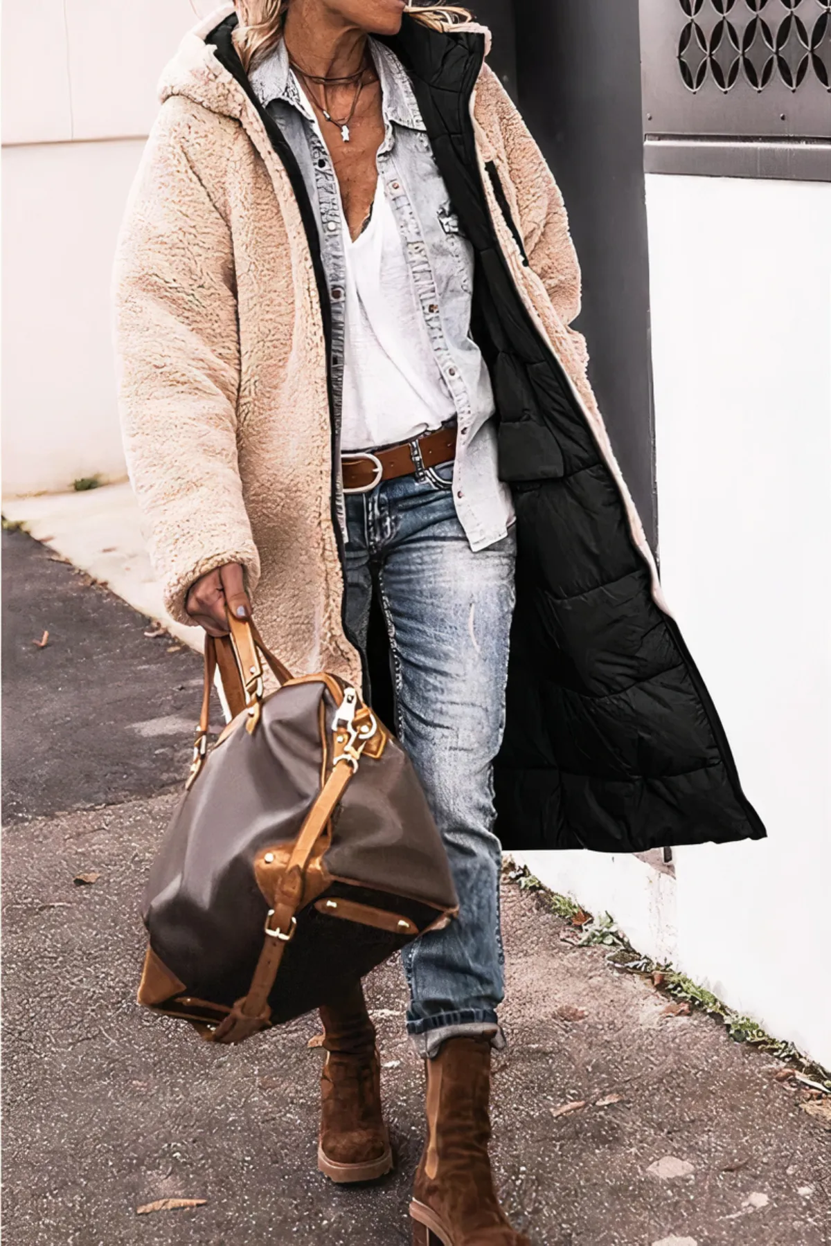 Rie - Tweezijdige parka voor dames