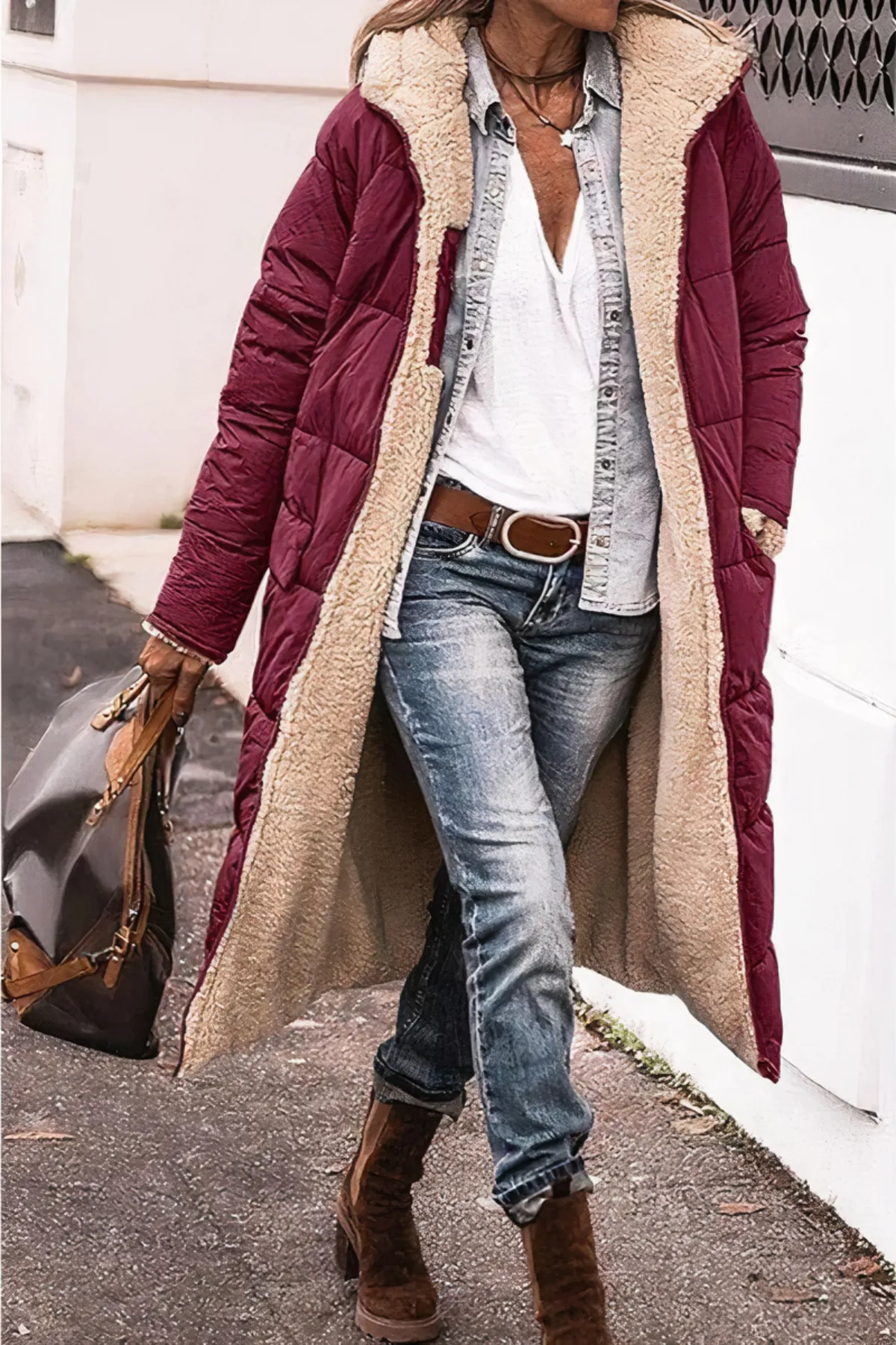 Rie - Tweezijdige parka voor dames