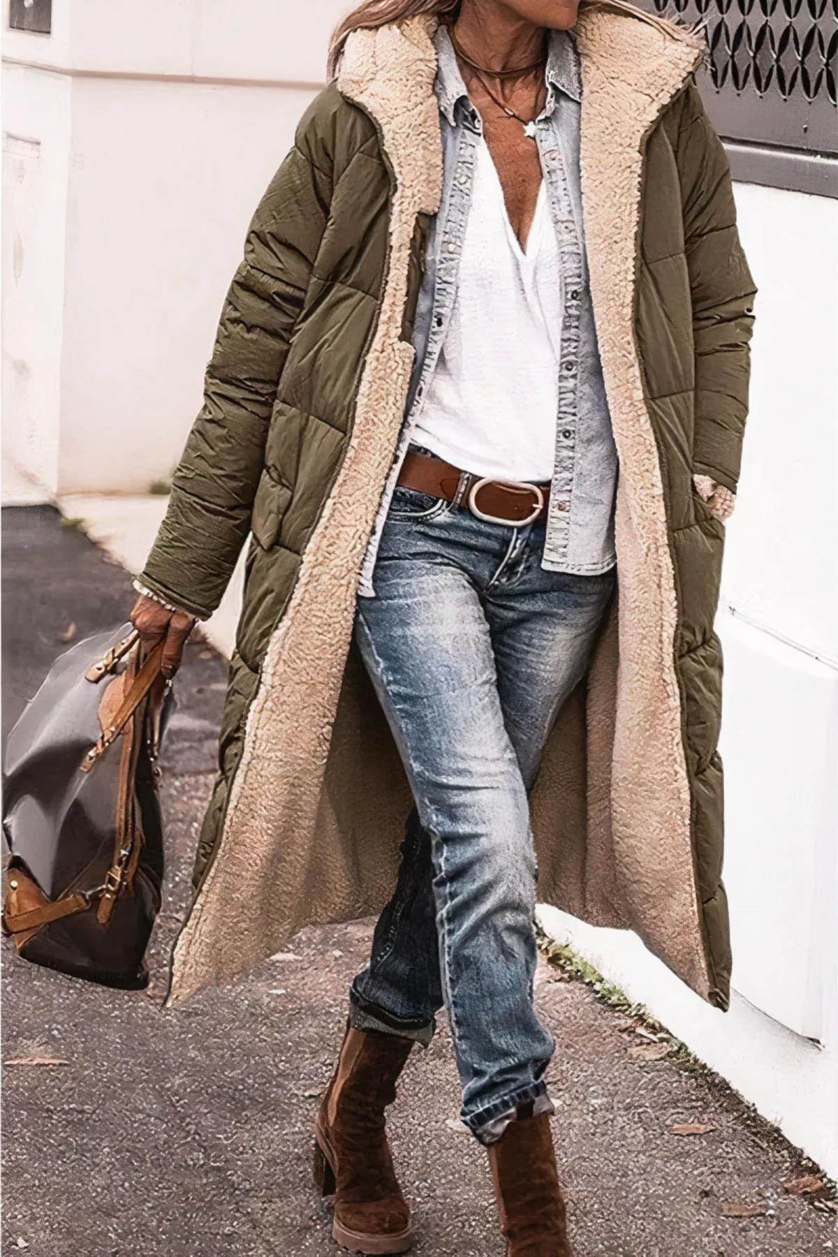 Rie - Tweezijdige parka voor dames