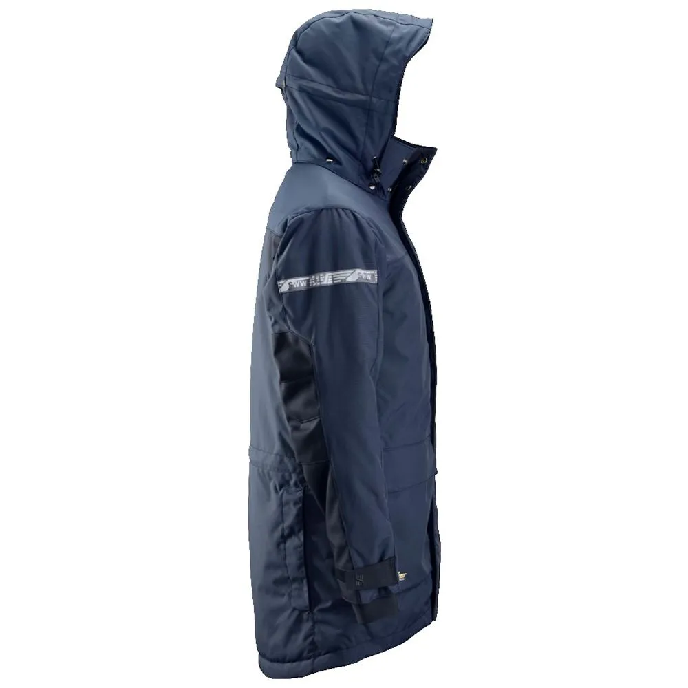 Snickers&#x20;1800&#x20;AllroundWork,&#x20;Waterproof&#x20;37.5&#xAE;&#x20;Insulated&#x20;Parka&#x20;-&#x20;Navy
