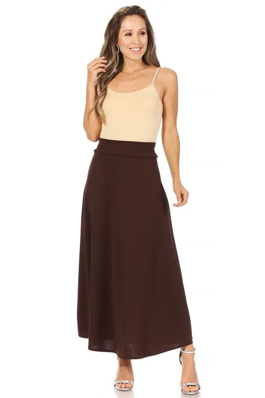 The Renee High Waisted Maxi Skirt