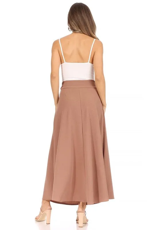 The Renee High Waisted Maxi Skirt