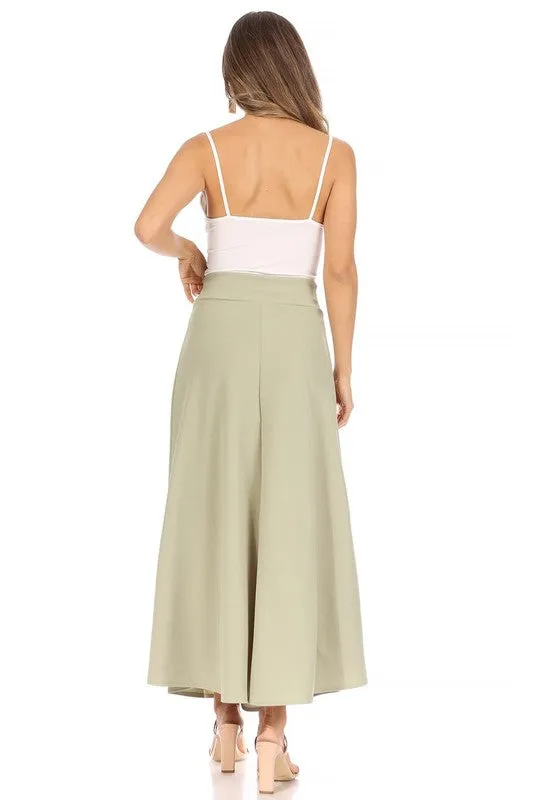 The Renee High Waisted Maxi Skirt