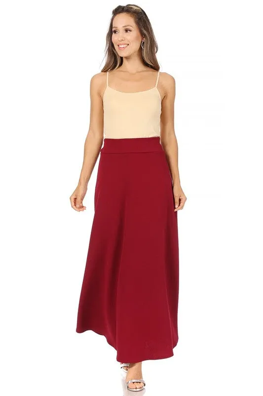 The Renee High Waisted Maxi Skirt