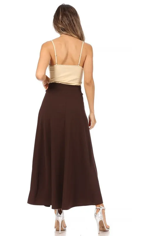The Renee High Waisted Maxi Skirt