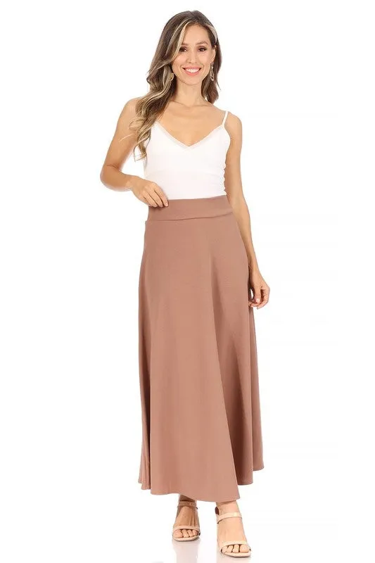 The Renee High Waisted Maxi Skirt