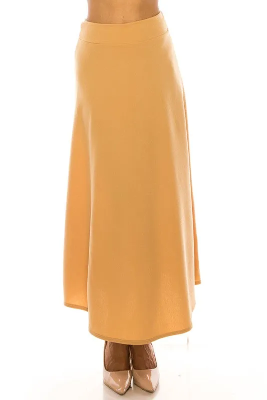 The Renee High Waisted Maxi Skirt