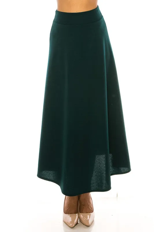 The Renee High Waisted Maxi Skirt