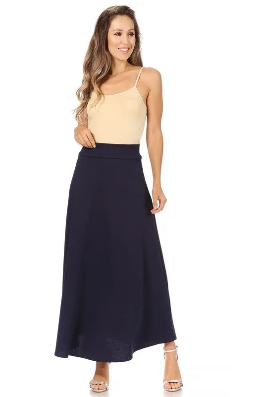 The Renee High Waisted Maxi Skirt