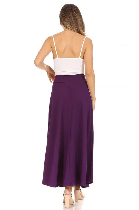 The Renee High Waisted Maxi Skirt
