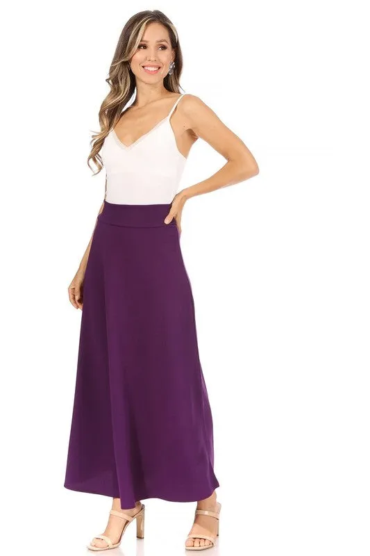 The Renee High Waisted Maxi Skirt