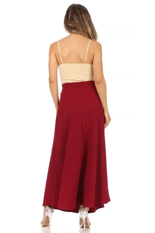 The Renee High Waisted Maxi Skirt