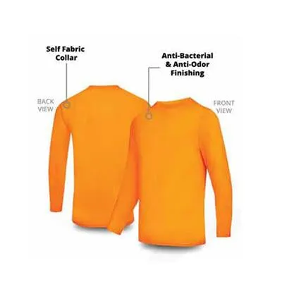 Ultifresh Performance Crew Neck Long Sleeve T-Shirt (Unisex)