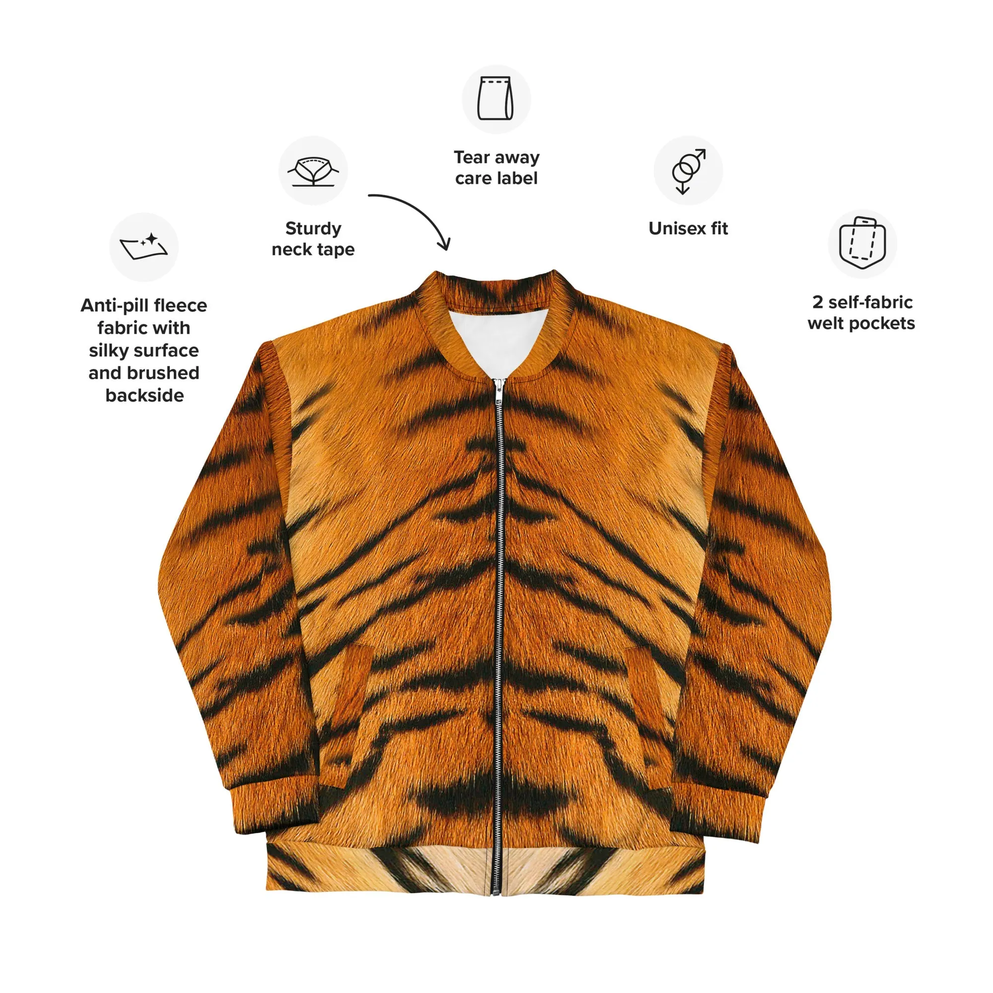 Unisex Bomber Jacket