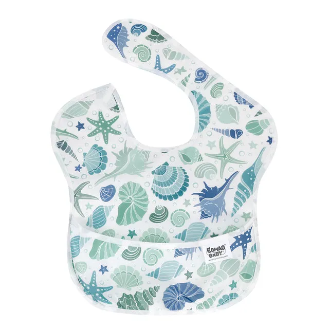 Unisex Waterproof Stain and Odor Resistant Feeding Baby Bibs