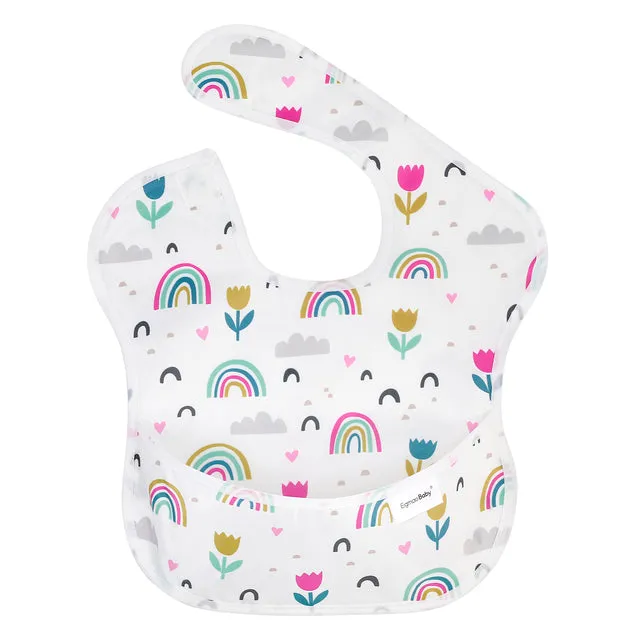 Unisex Waterproof Stain and Odor Resistant Feeding Baby Bibs
