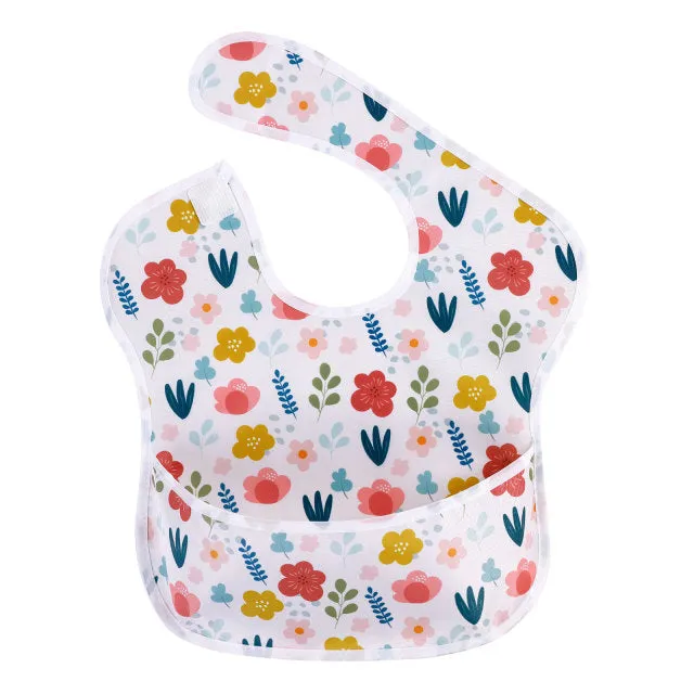 Unisex Waterproof Stain and Odor Resistant Feeding Baby Bibs