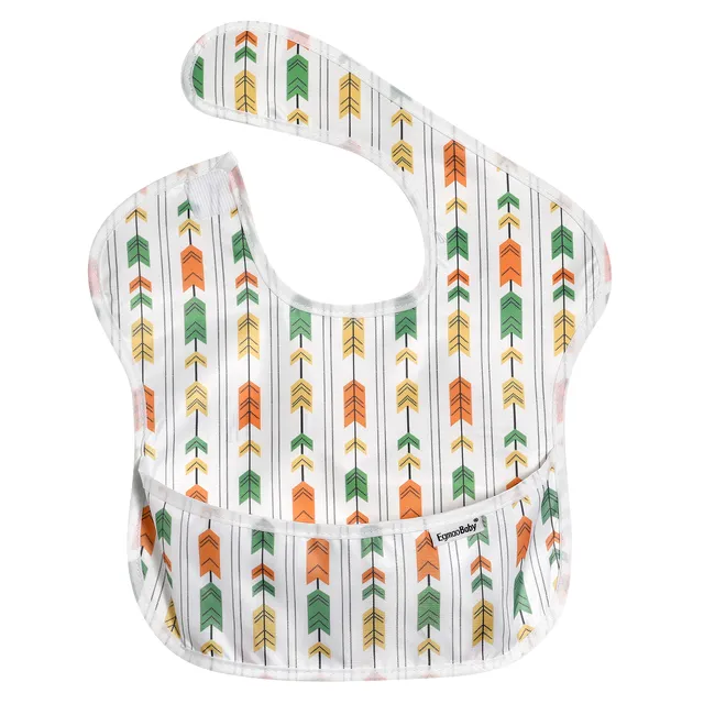 Unisex Waterproof Stain and Odor Resistant Feeding Baby Bibs