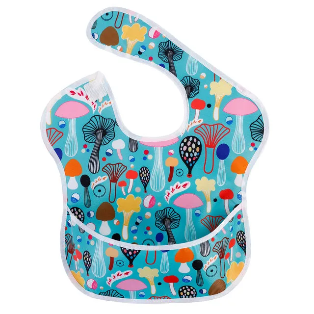 Unisex Waterproof Stain and Odor Resistant Feeding Baby Bibs