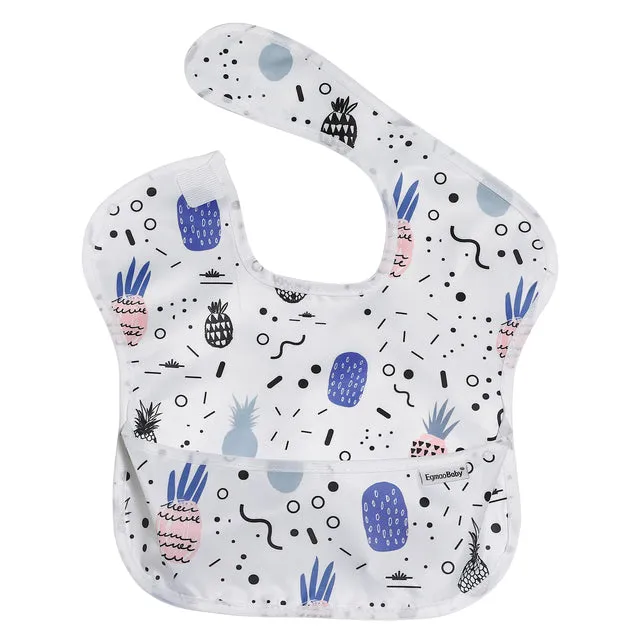 Unisex Waterproof Stain and Odor Resistant Feeding Baby Bibs