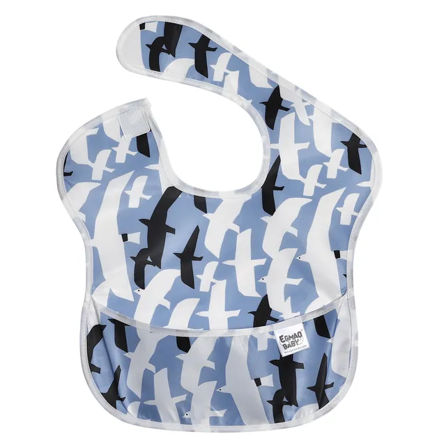Unisex Waterproof Stain and Odor Resistant Feeding Baby Bibs