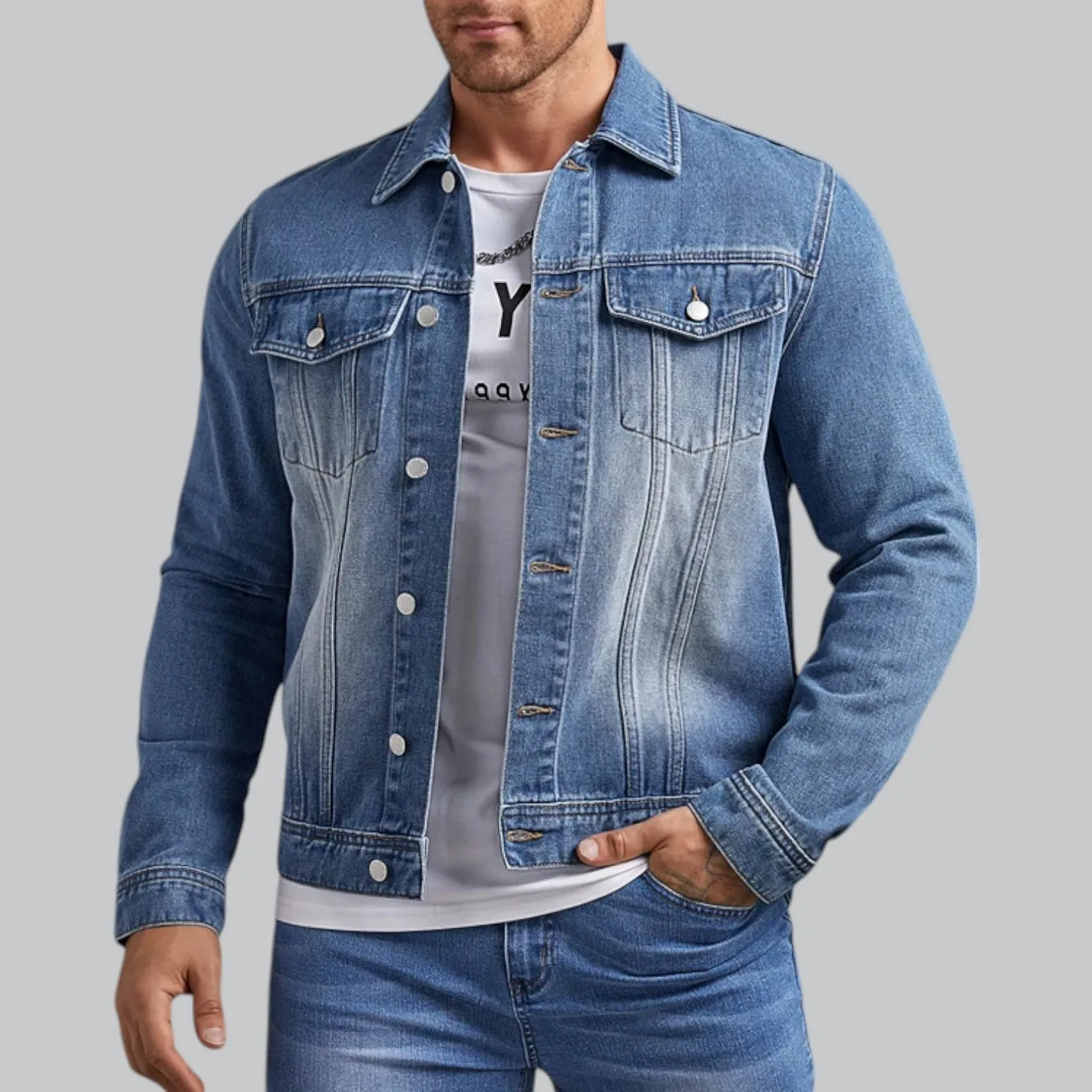 Vera | Slim Fit Casual Denim Jacket