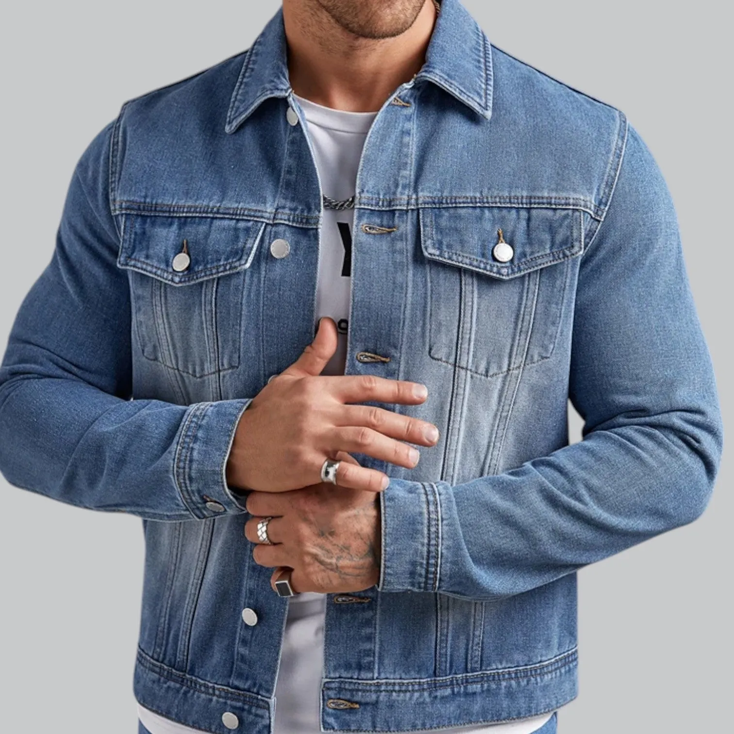Vera | Slim Fit Casual Denim Jacket
