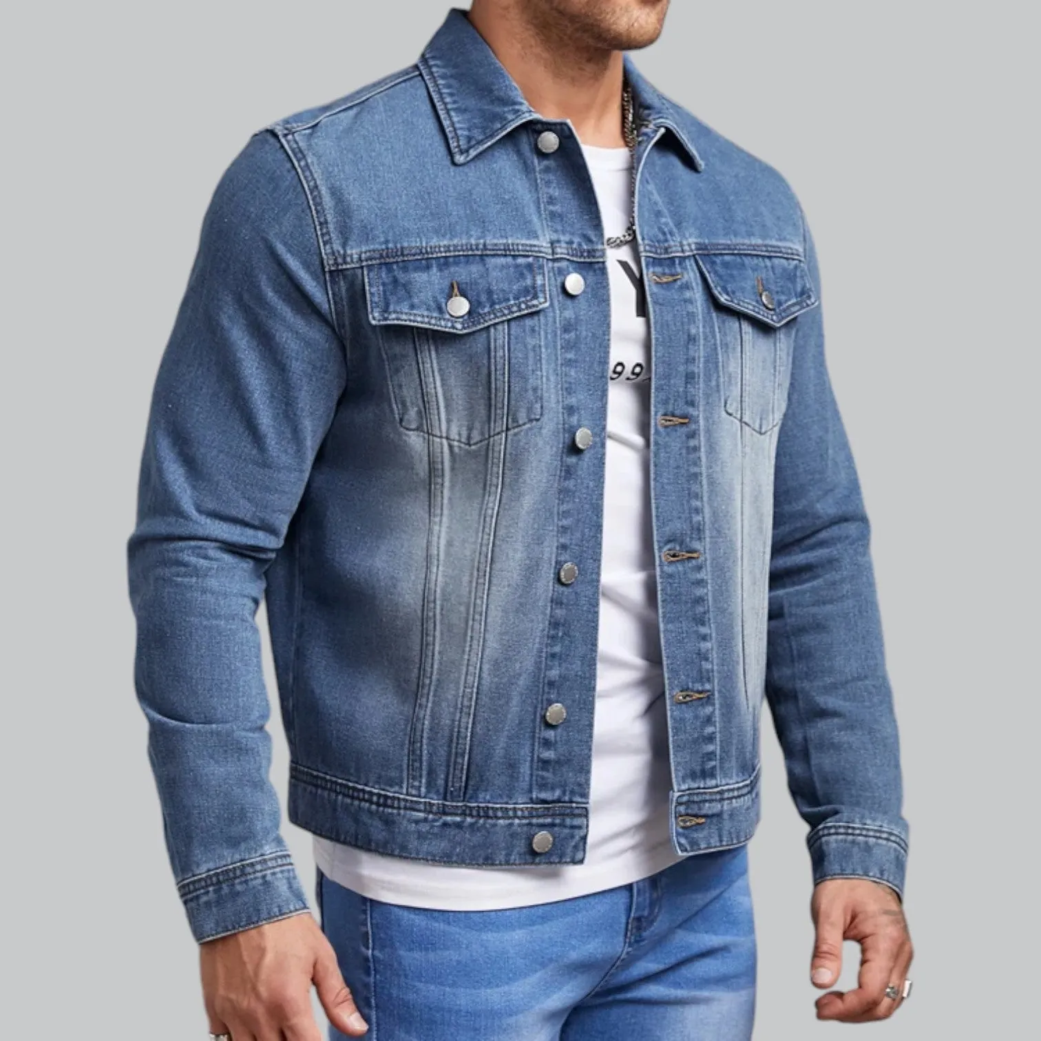 Vera | Slim Fit Casual Denim Jacket