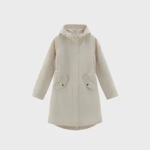 Woolrich Long Summer Parka Women's Light Oak